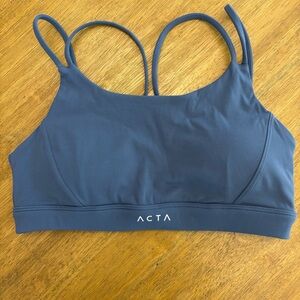 Blue Acta Sports Bra